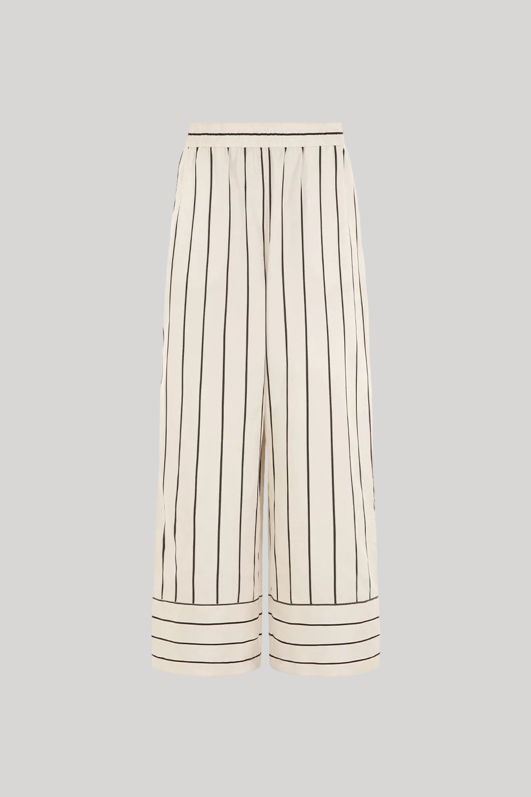 Pantalón de Pierna Ancha con Rayas Eliora