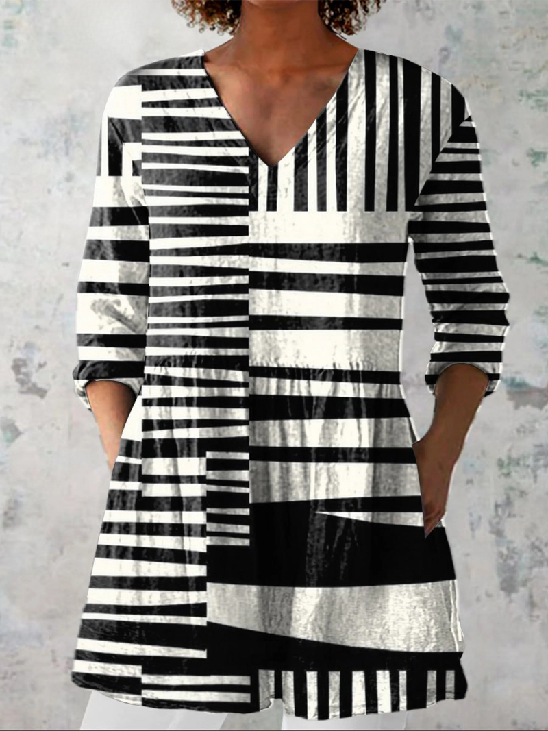 Sophie | Blusa larga con cuello en V