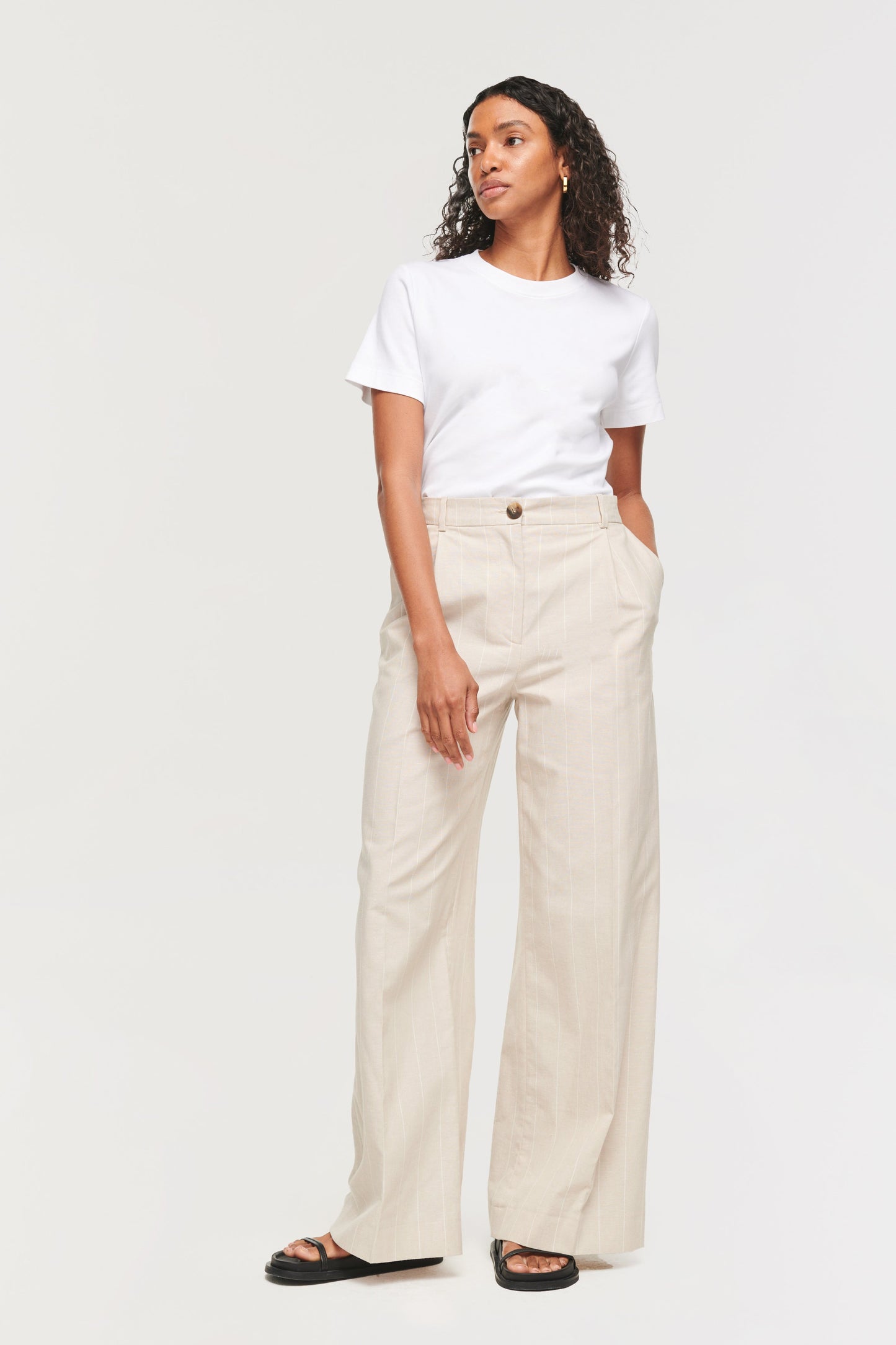 Pantalón de Pierna Ancha Hainault