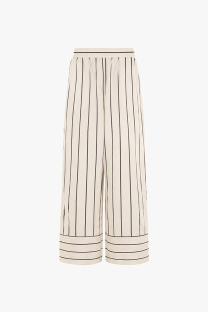 Pantalón de Pierna Ancha con Rayas Eliora