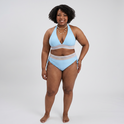 Bikini moldeador para un vientre plano