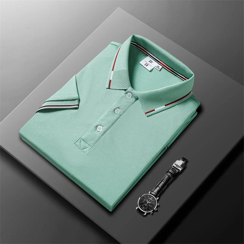 Jean et Marcel™ | Polo hombre elegante de manga corta