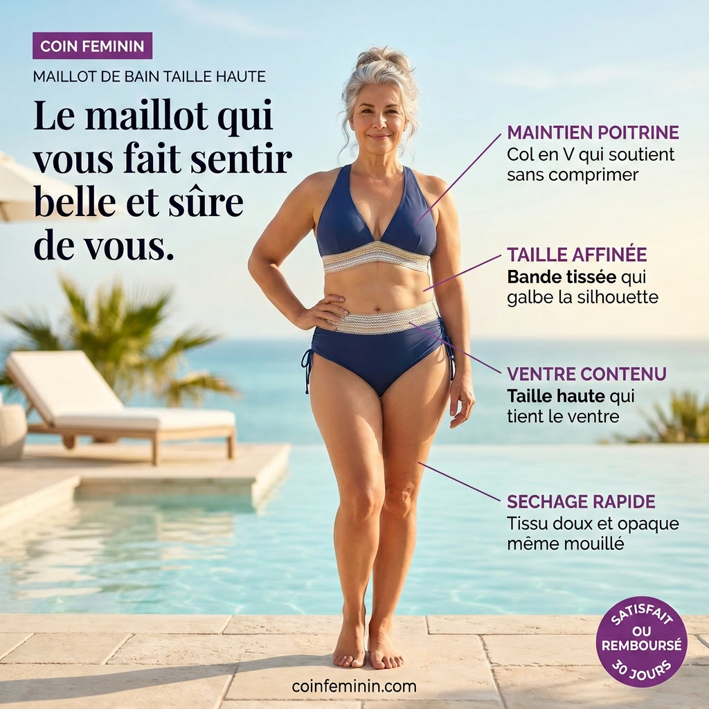 Bikini moldeador para un vientre plano