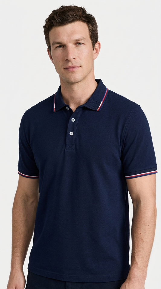 Jean et Marcel™ | Polo hombre elegante de manga corta
